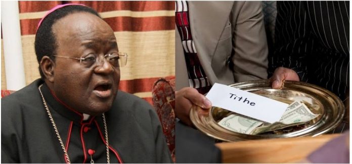 Deduct Tithes Straight From Workers’ Salaries, Archbishop Begs Govt.